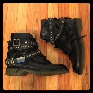 See By Chloe studded wrap boots